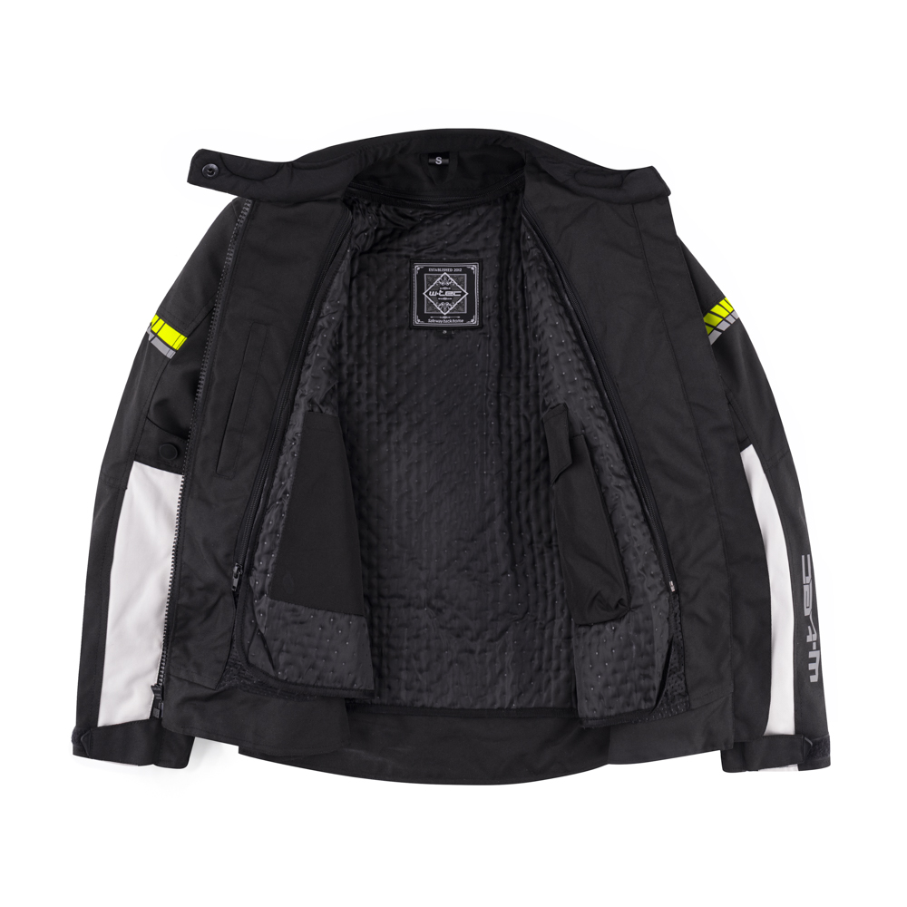 Dámská moto bunda W-TEC Warao Lady černá-fluo M (obrázek 7)