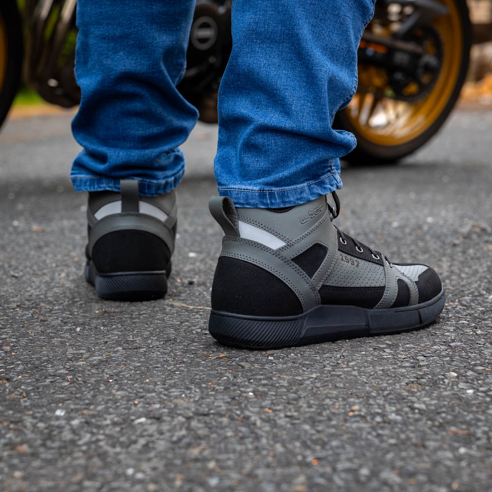 Moto boty W-TEC Milwook šedo-černá 37 (obrázek 10)