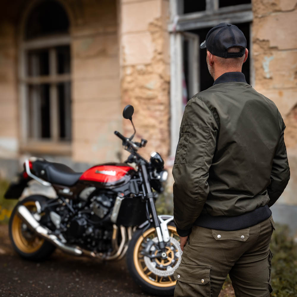 Moto bunda W-TEC Caravago zelená 3XL (obrázek 5)