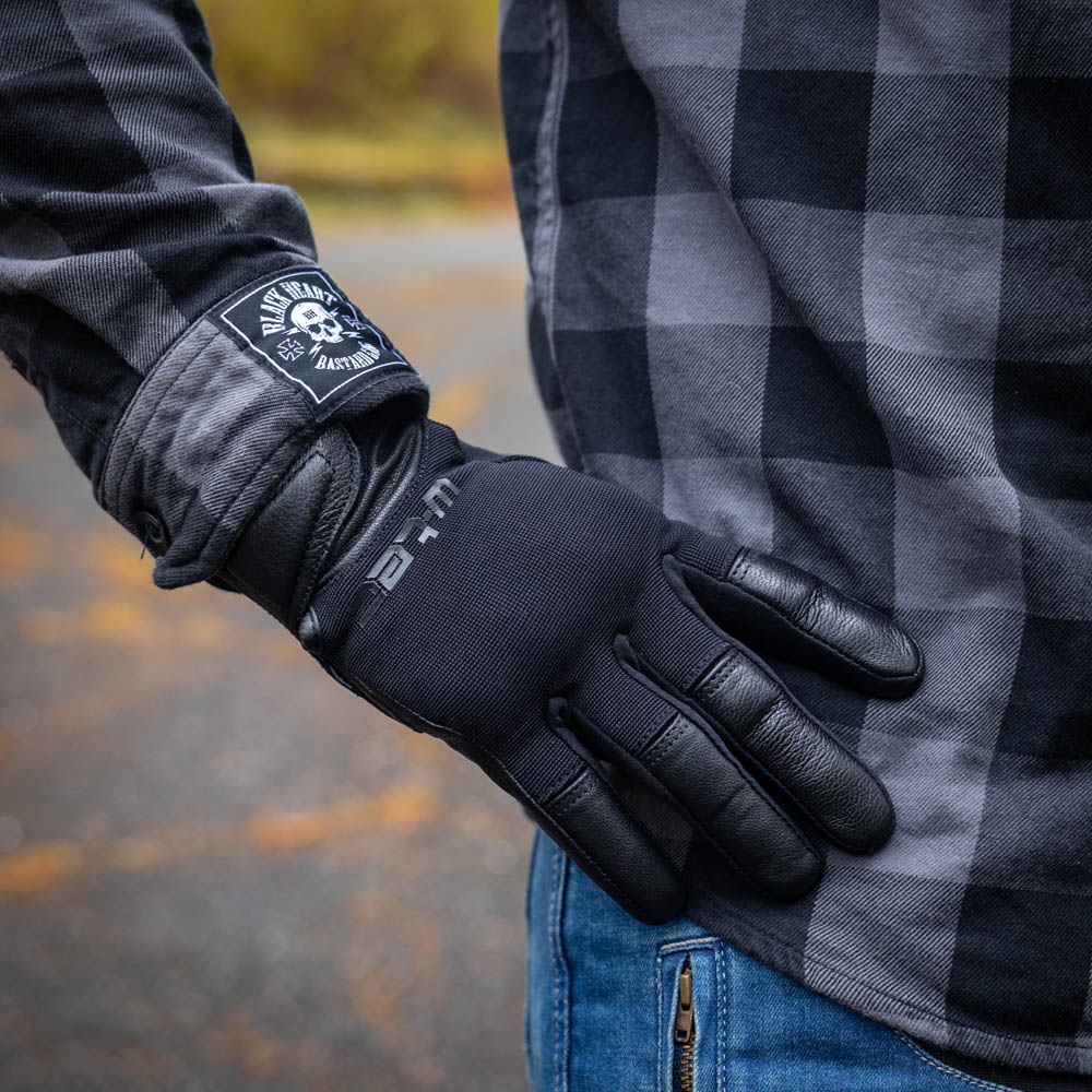 Moto rukavice W-TEC Struge černá L (obrázek 8)
