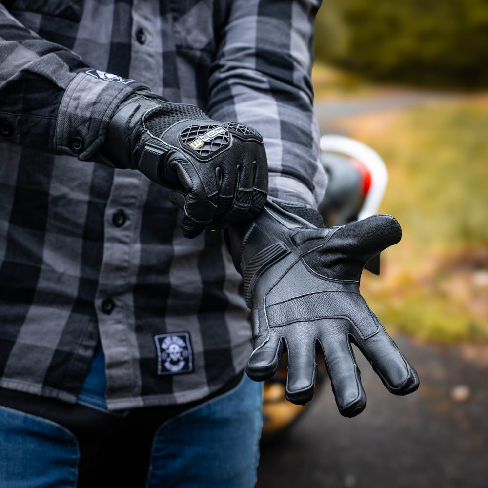 Moto rukavice W-TEC Kosor černá M (obrázek 8)