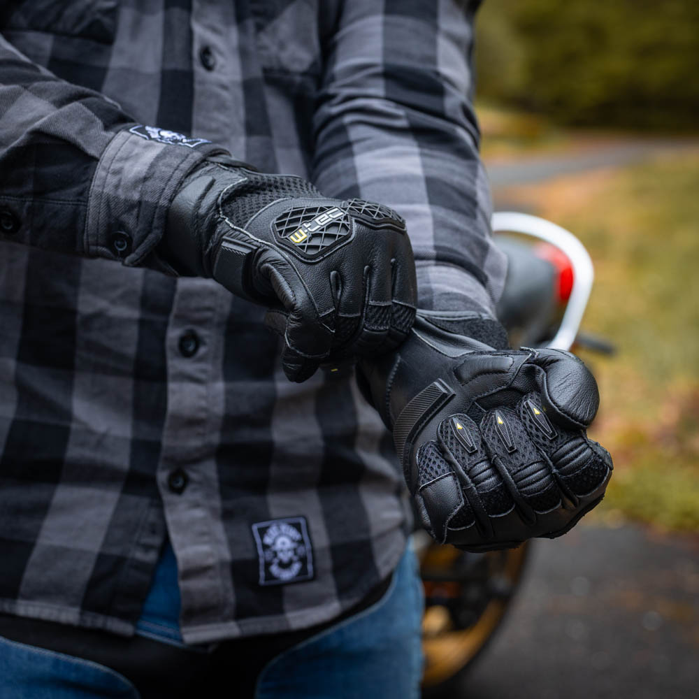 Moto rukavice W-TEC Kosor černá M (obrázek 9)