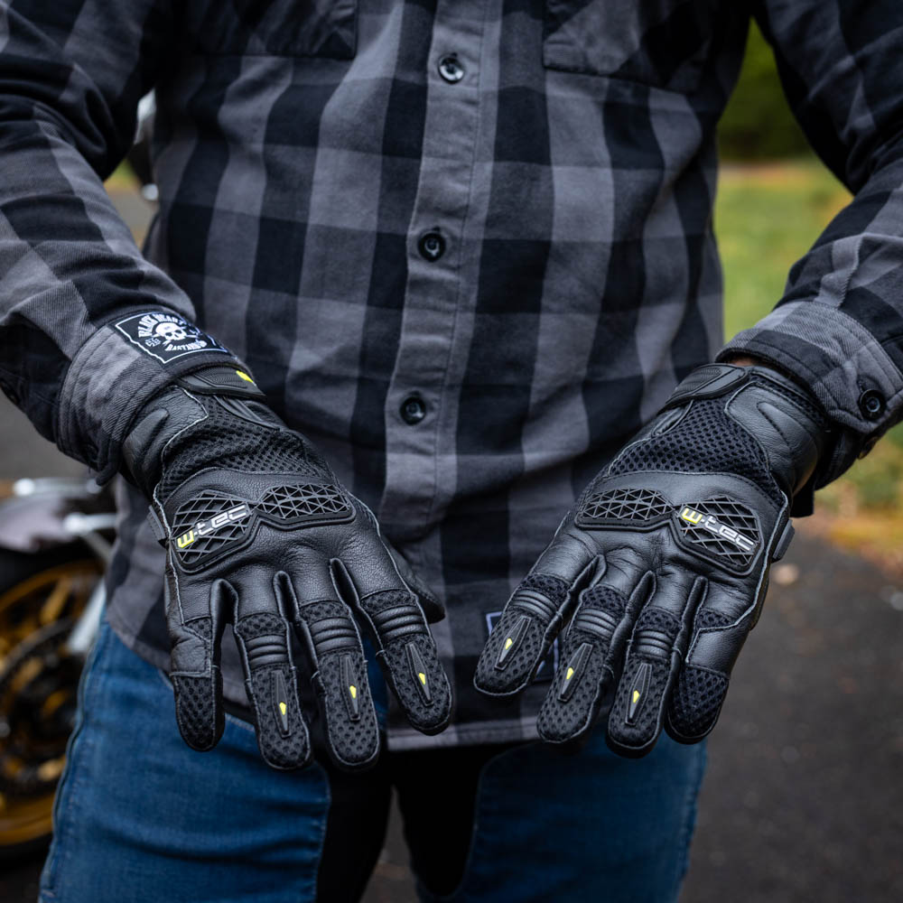 Moto rukavice W-TEC Kosor černá M (obrázek 10)