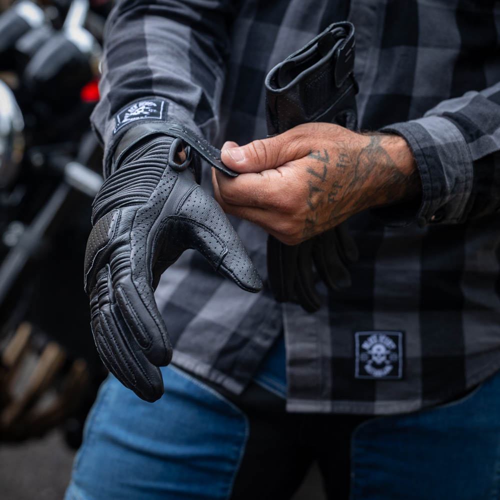 Moto rukavice W-TEC Gabello černá L (obrázek 9)