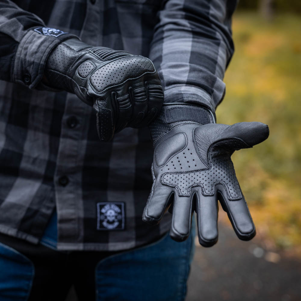 Moto rukavice W-TEC Gabello černá L (obrázek 8)
