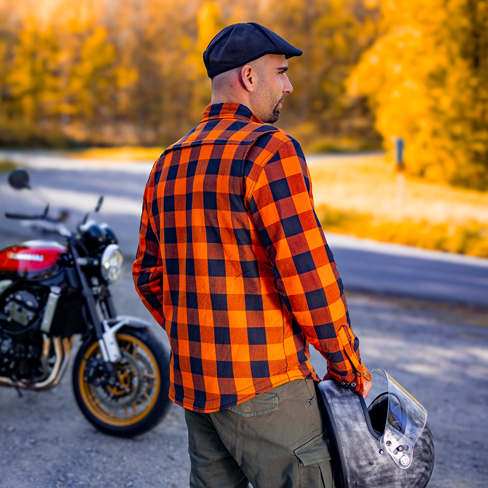 Moto košile BOS Lumberjack Impact Red 5XL - Obrázek 5