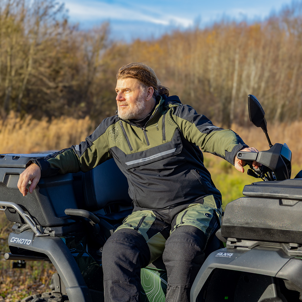 Pánská softshellová moto bunda W-TEC Annorack černá S (obrázek 5)