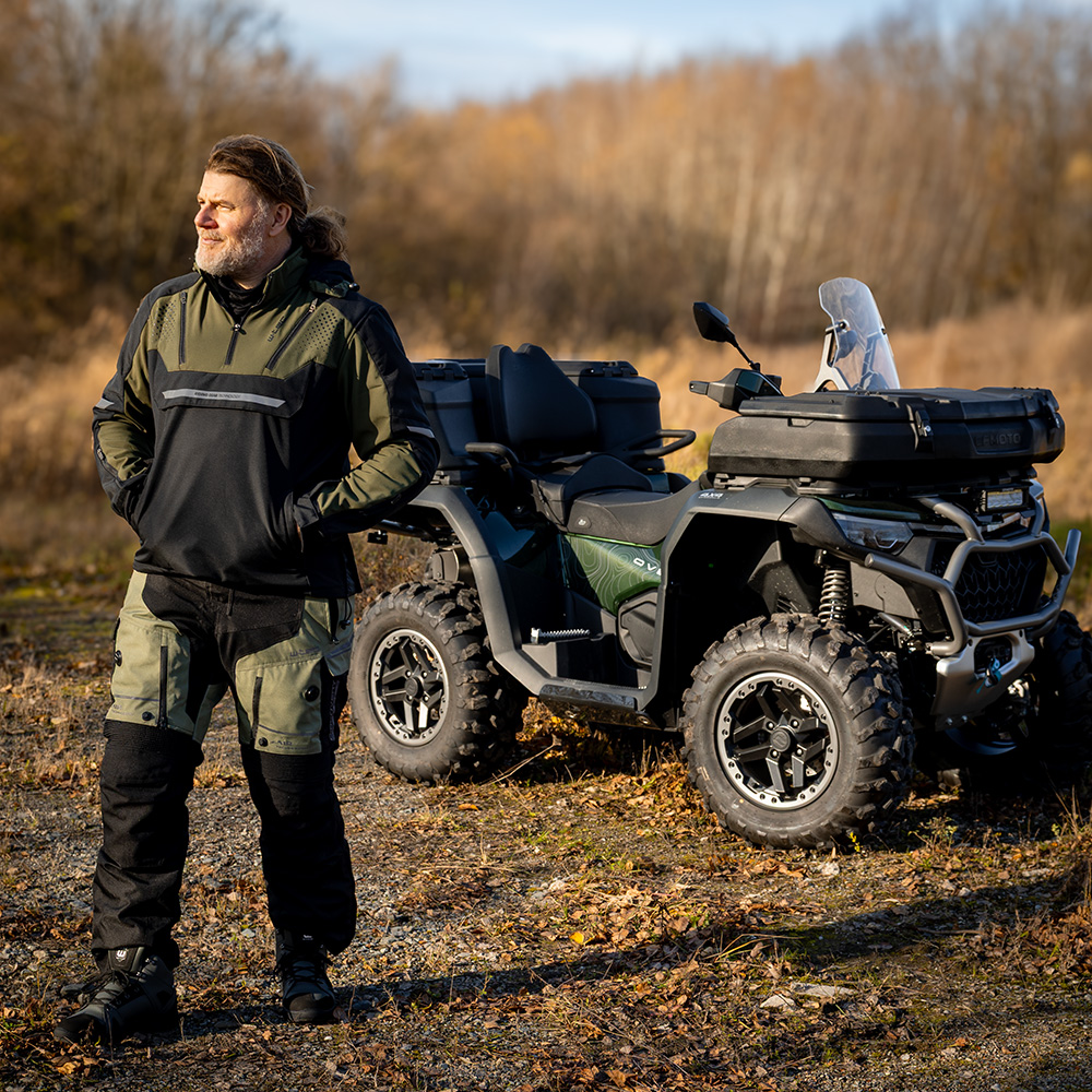 Pánská softshellová moto bunda W-TEC Annorack černá S (obrázek 7)