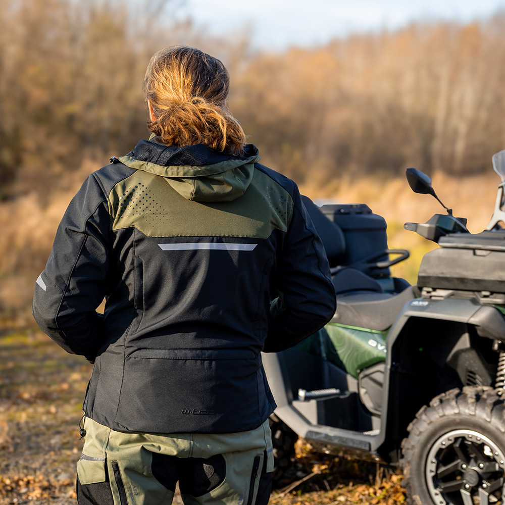 Pánská softshellová moto bunda W-TEC Annorack černá S (obrázek 6)