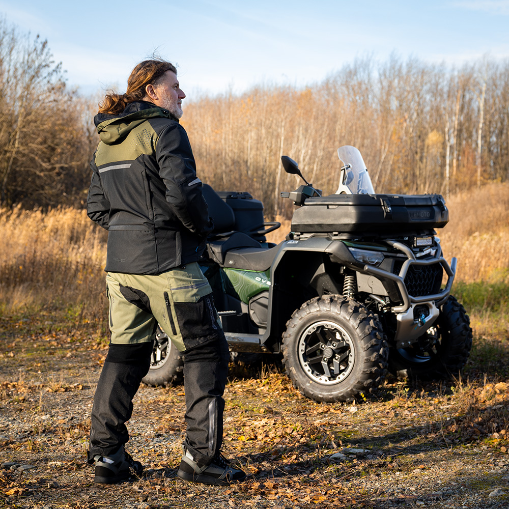 Pánská softshellová moto bunda W-TEC Annorack černá S (obrázek 8)