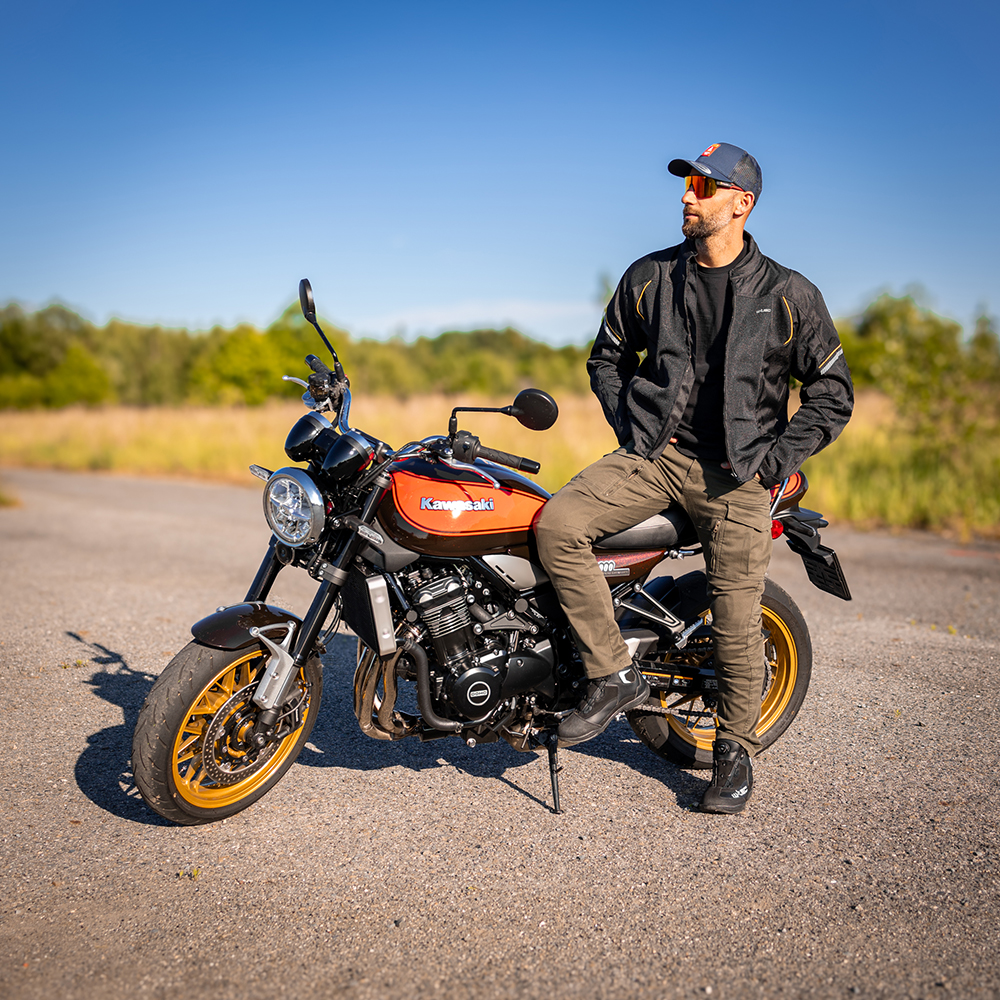 Letní moto bunda W-TEC Martix černo-žlutá 6XL - Obrázek 7