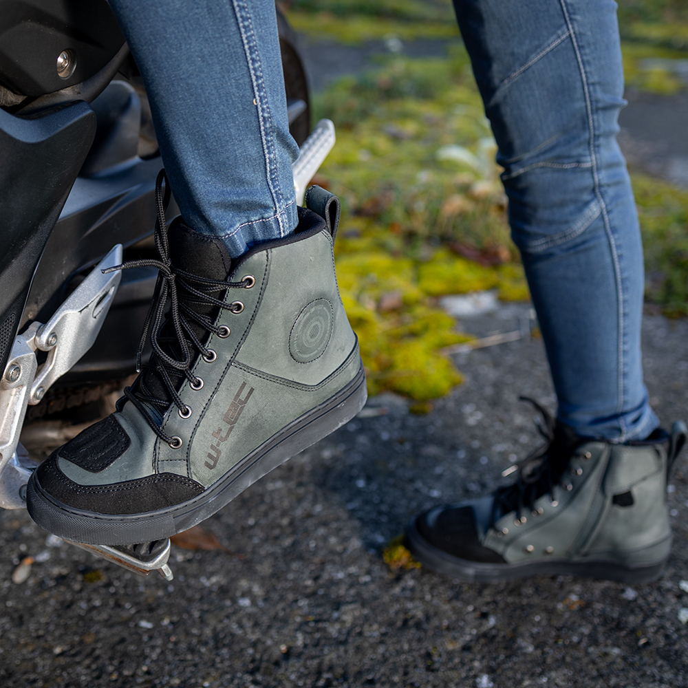 Moto boty W-TEC Sevendee tmavě šedá 40 - Obrázek 3