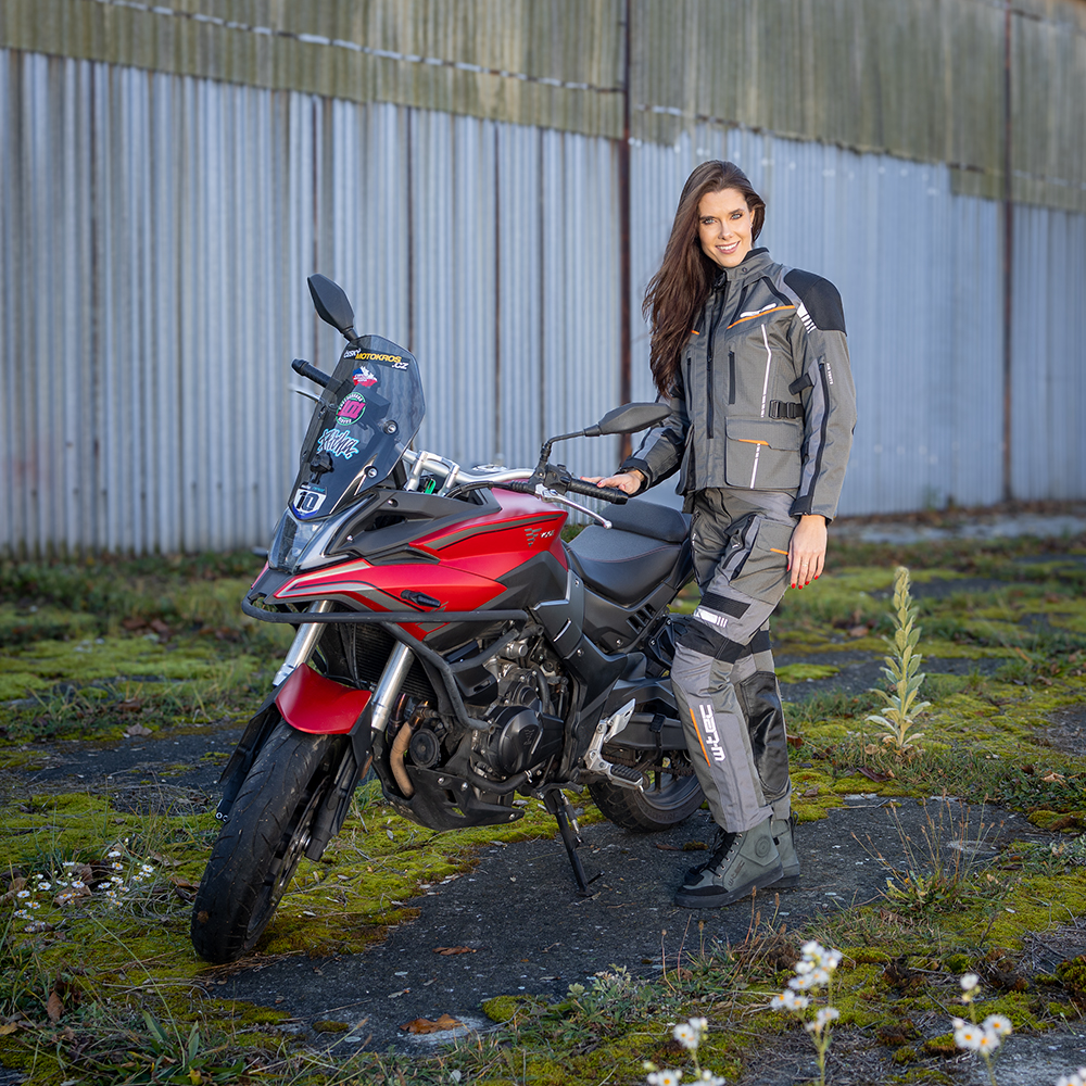 Dámské moto kalhoty W-TEC Smackton Lady černá S - Obrázek 6