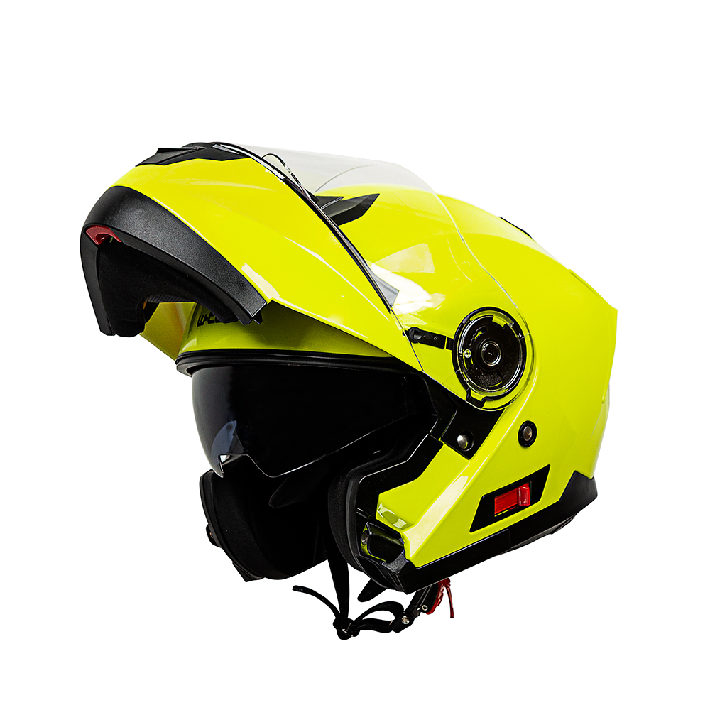 Výklopná moto přilba W-TEC Cullo fluo žlutá L (59-60) - Obrázek 5