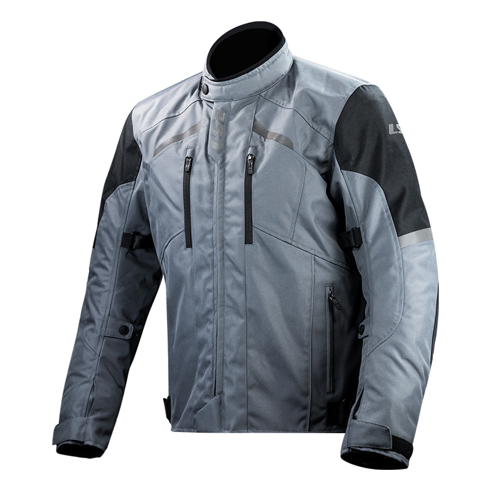 Pánská moto bunda LS2 Serra EVO Man Grey  šedá  4XL