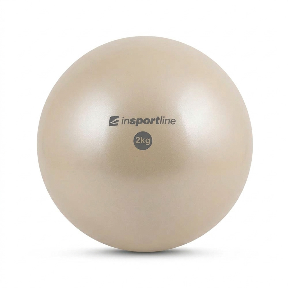 Jóga míč inSPORTline Yoga Ball 2 kg béžová