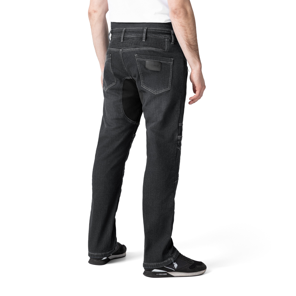 Pánské moto jeansy W-TEC Biterillo Evo černá S (obrázek 4)