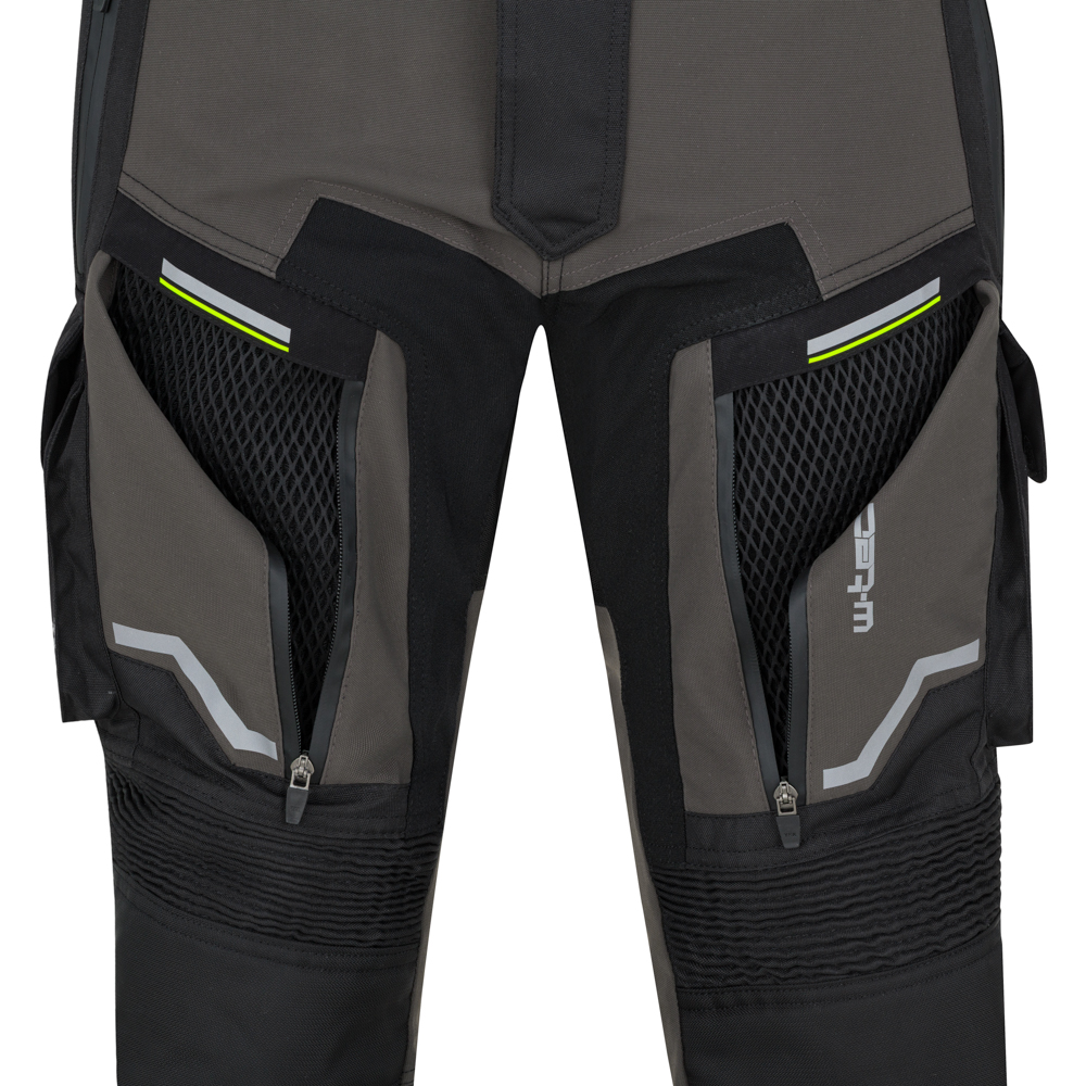 Moto kalhoty W-TEC Daimick černo-šedá M (obrázek 8)
