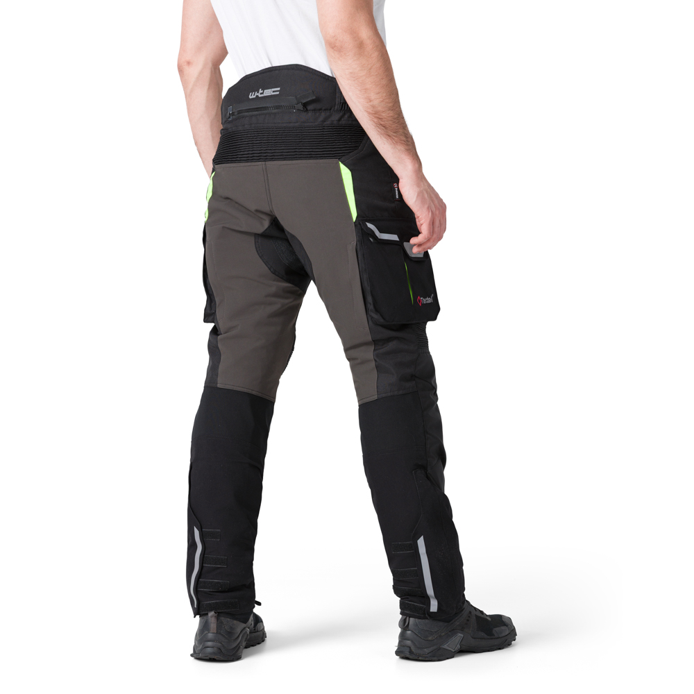 Moto kalhoty W-TEC Daimick černo-šedá M (obrázek 4)