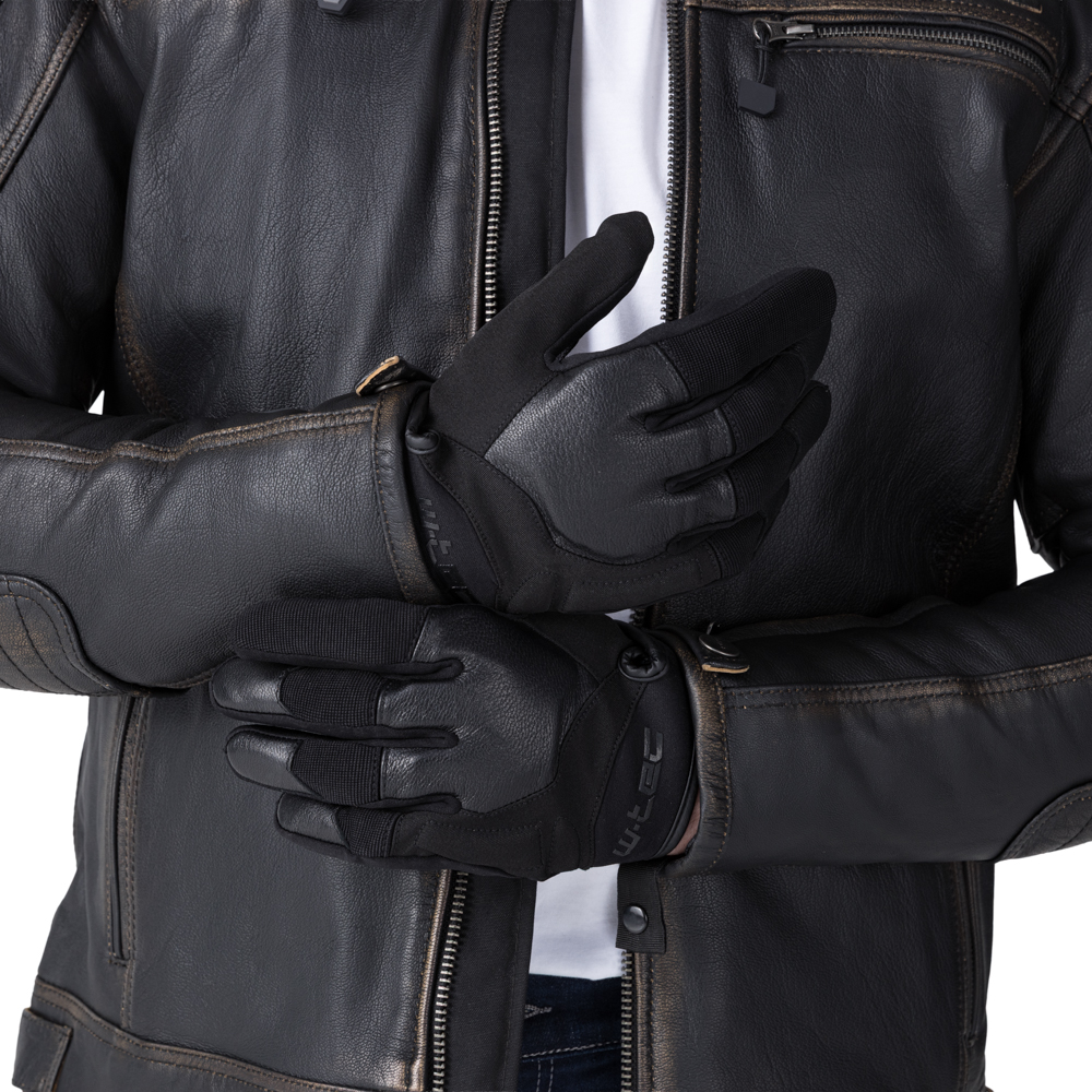 Moto rukavice W-TEC Trebizat černá M (obrázek 4)