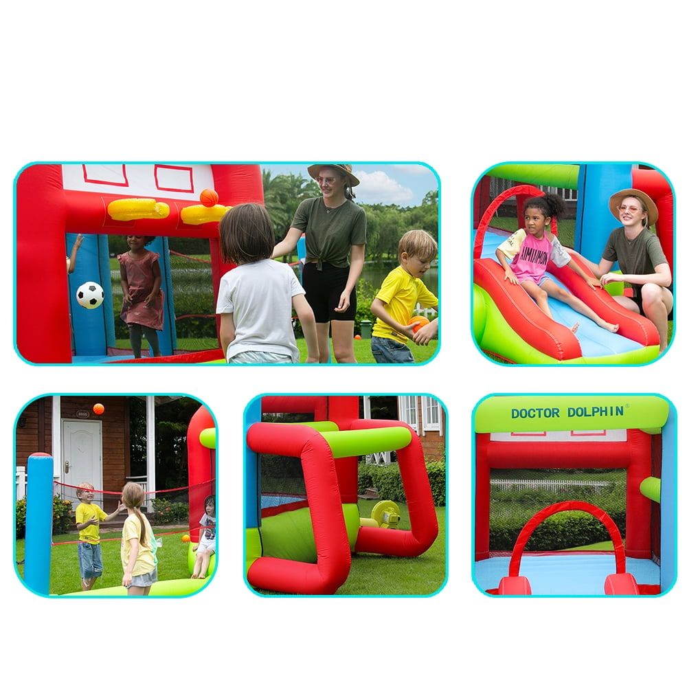 Nafukovací hrad Doctor Dolphin Tennis a Soccer 72013 - Obrázek 4
