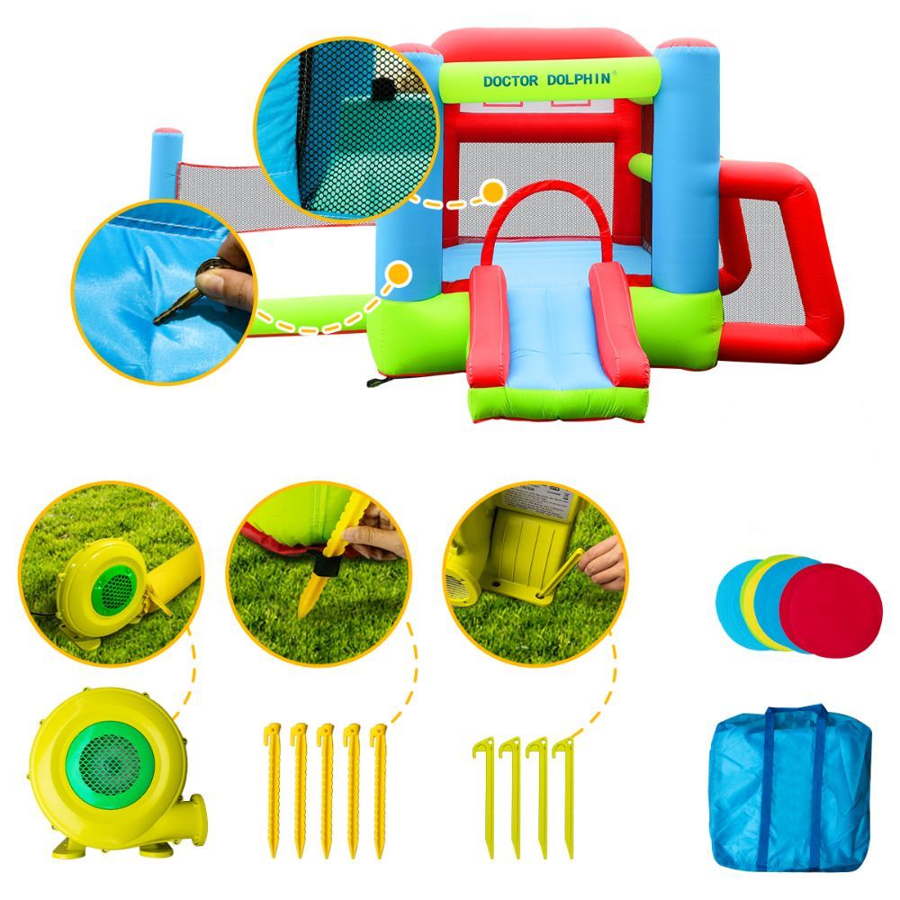 Nafukovací hrad Doctor Dolphin Tennis a Soccer 72013 - Obrázek 6
