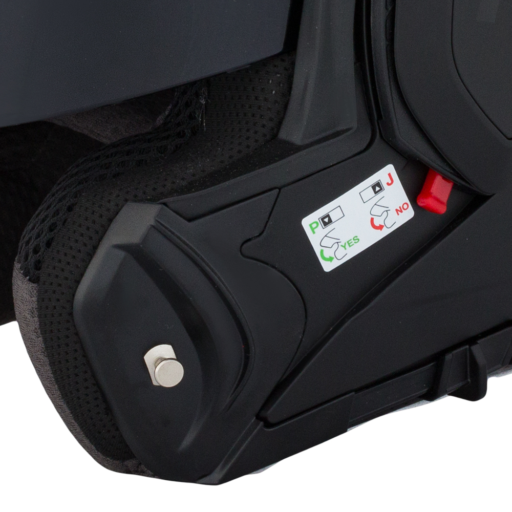 Překlopná moto přilba W-TEC Sabron P/J Black Matt XS (53-54) (obrázek 9)