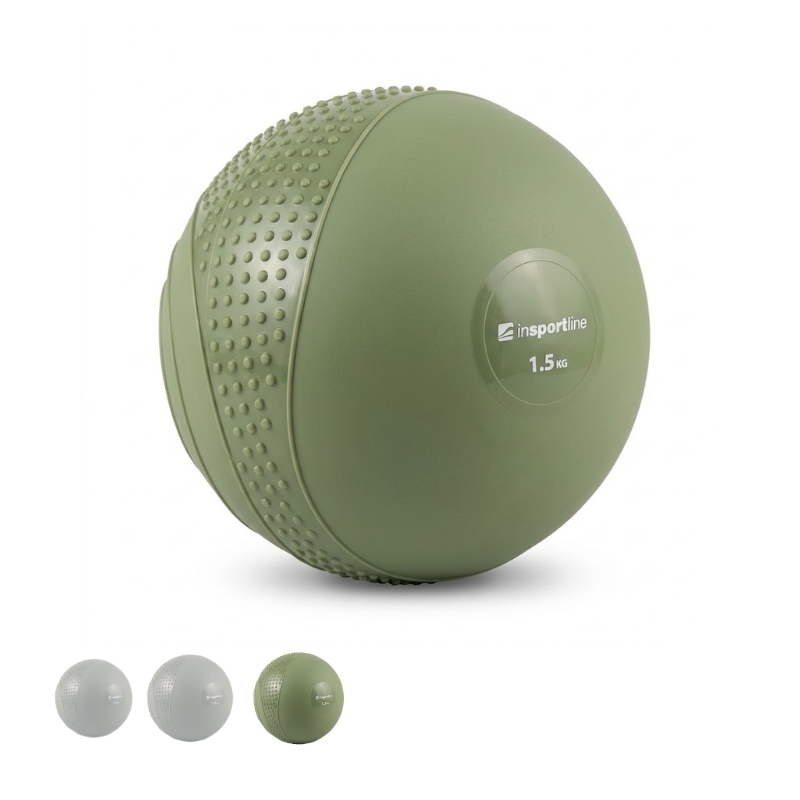 Mini medicinbal inSPORTline Sendelar 12cm/1,5kg