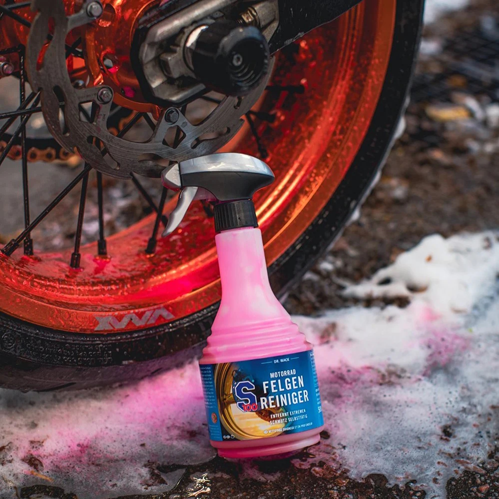 Čistič ráfků S100 Motorrad Felgenreiniger 500 ml (obrázek 4)