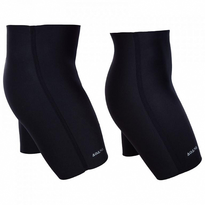 Neoprenové kraťasy Agama Winter Skin Black XS - Obrázek 3