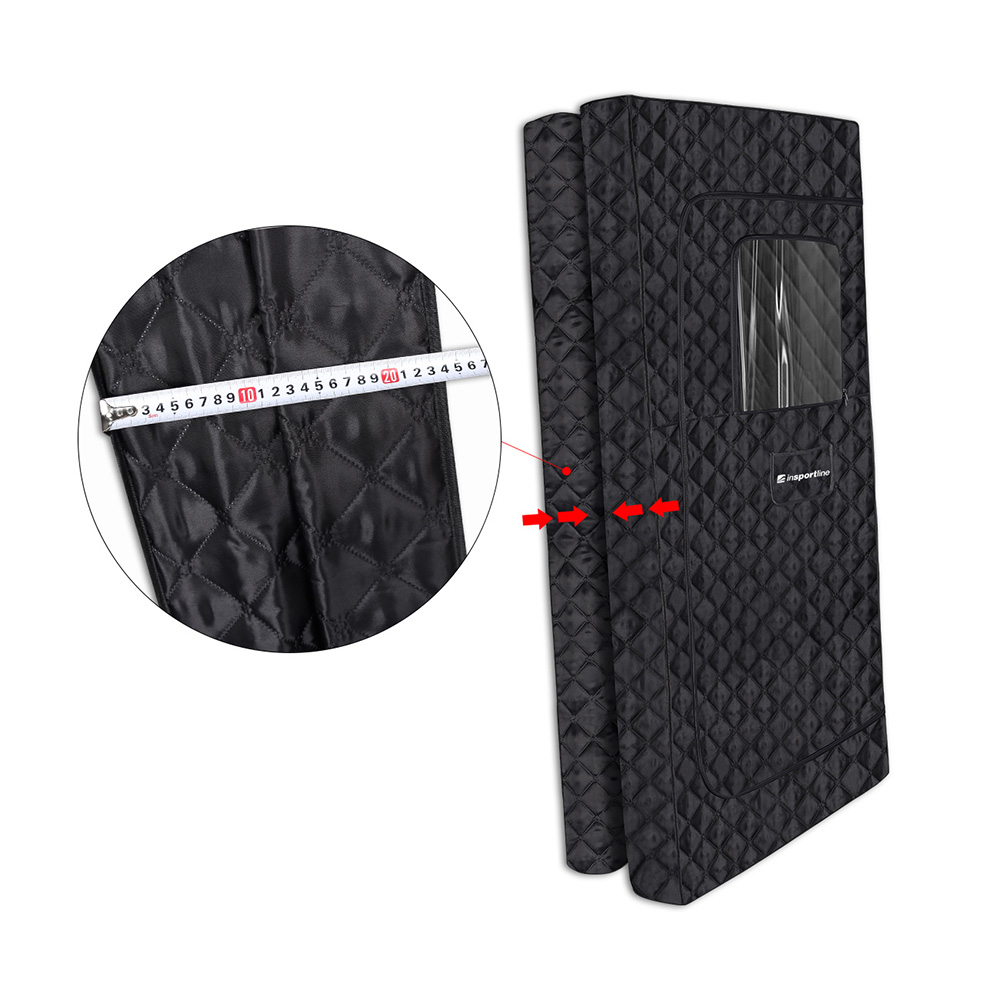 Přenosná parní sauna inSPORTline Klementina II - Obrázek 3