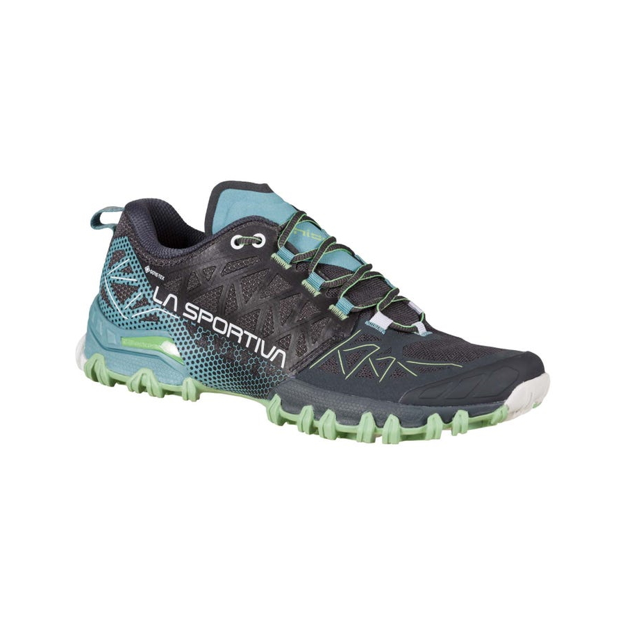 Levně Dámské běžecké boty La Sportiva Bushido II Woman GTX Carbon/Mist 38,5