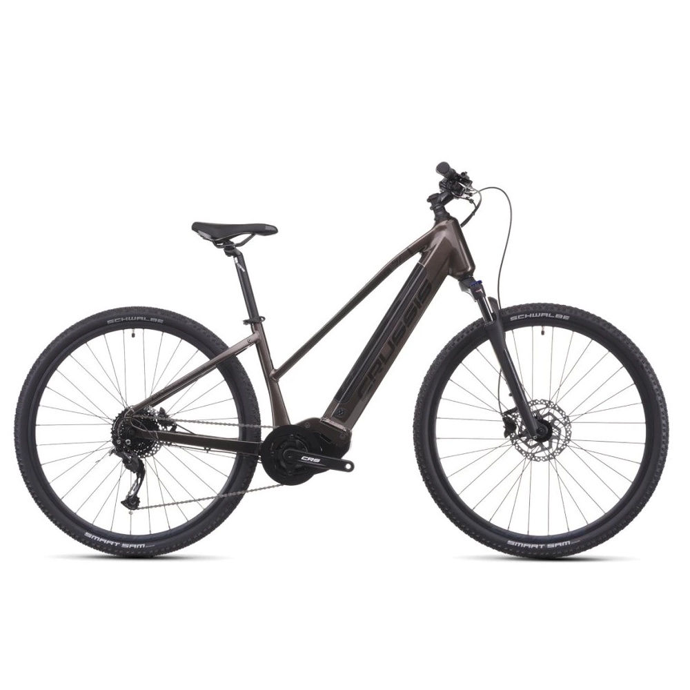 Dámské krosové elektrokolo Crussis ONE-Cross Low 7.11 518Wh 28" - model 2026 16" (155-170 cm)