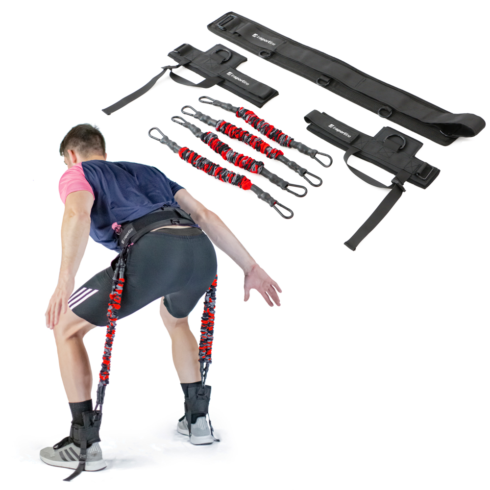 Odporový expandér inSPORTline Striker Jump 40 cm / 16-64 kg