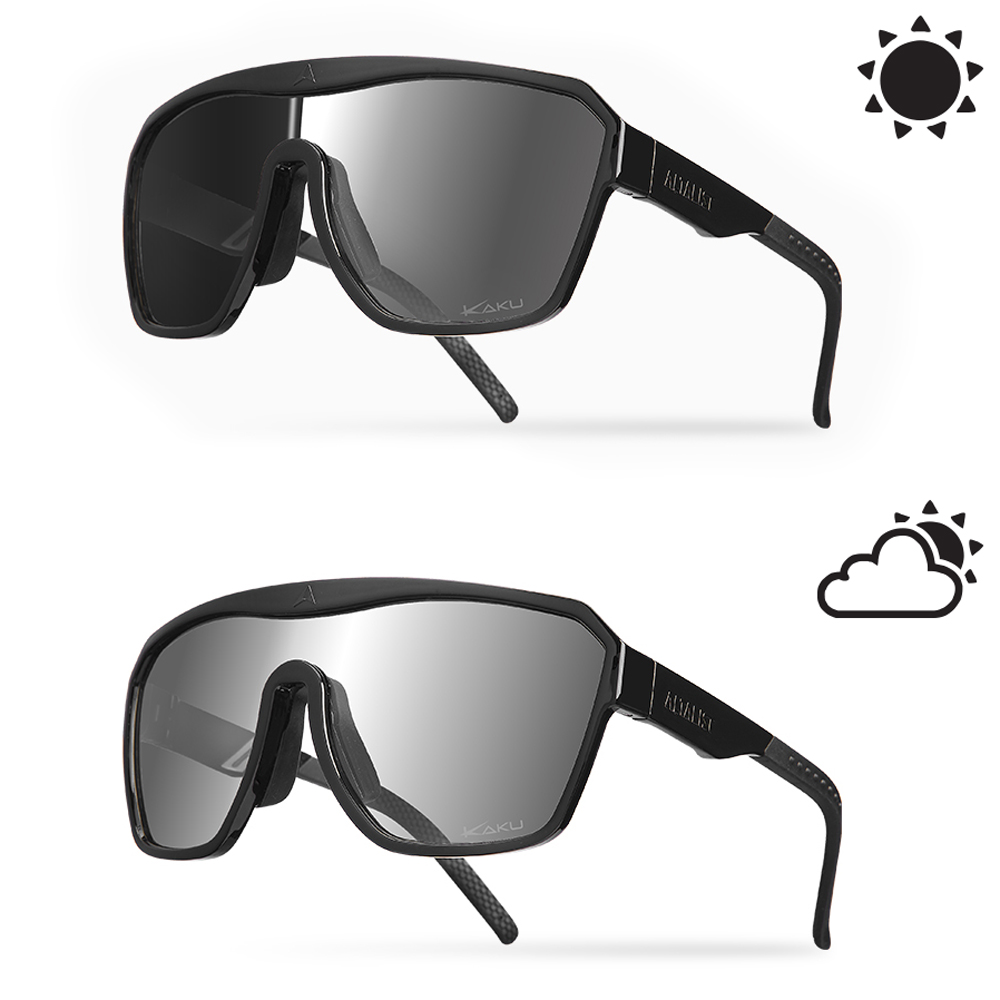 Polarizační a fotochromatické sluneční brýle Altalist Kaku LS1 černá s kouřovými skly - Obrázek 3