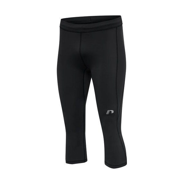 Pánské kompresní kalhoty 3/4 Newline Core Knee Tights Men  černá  XL - černá