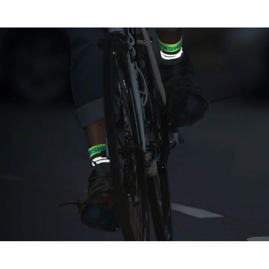 Nepromokavé ponožky DexShell Pro Visibility Grey Stripe XL (47-49) - Obrázek 2