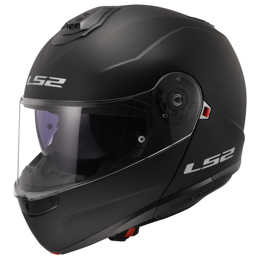 Výklopná přilba LS2 FF908 Strobe II Matt Black 3XL (65-66)