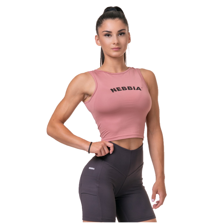 Dámský top Nebbia Fit a Sporty 577  Old Rose  M