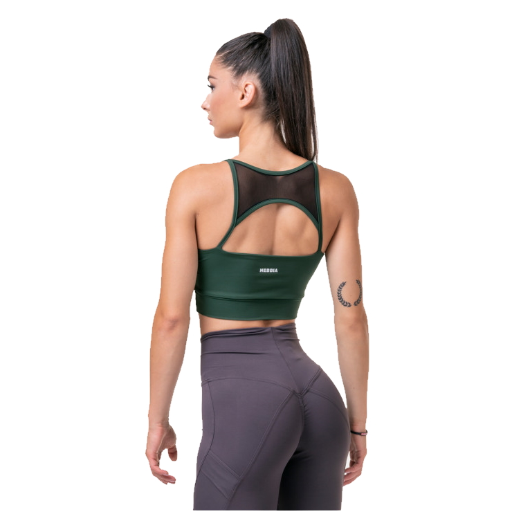 Sportovní podprsenka Nebbia Classic Hero 579 Dark Green S (obrázek 8)