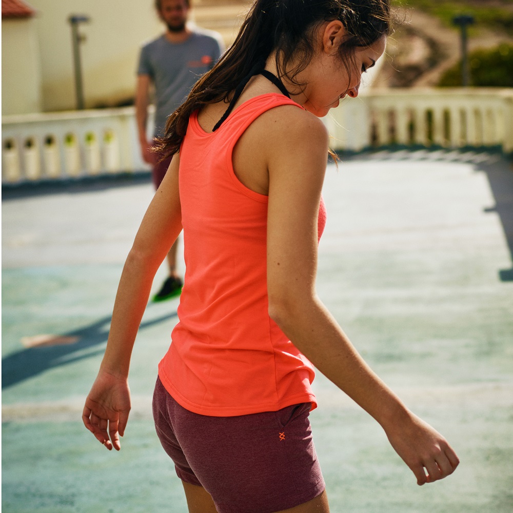 Dámské sportovní tílko JOBE Discover Coral lososová S - Obrázek 6