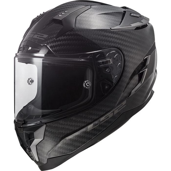 Moto přilba LS2 FF327 Challenger C Carbon Solid  Black  3XL (65-66)