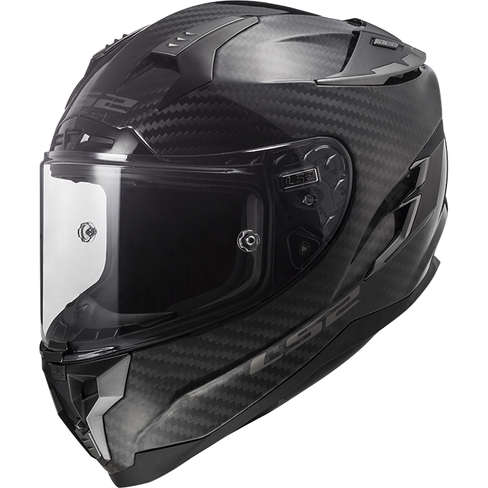 Levně Moto přilba LS2 FF327 Challenger C Carbon Solid Black XS (53-54)