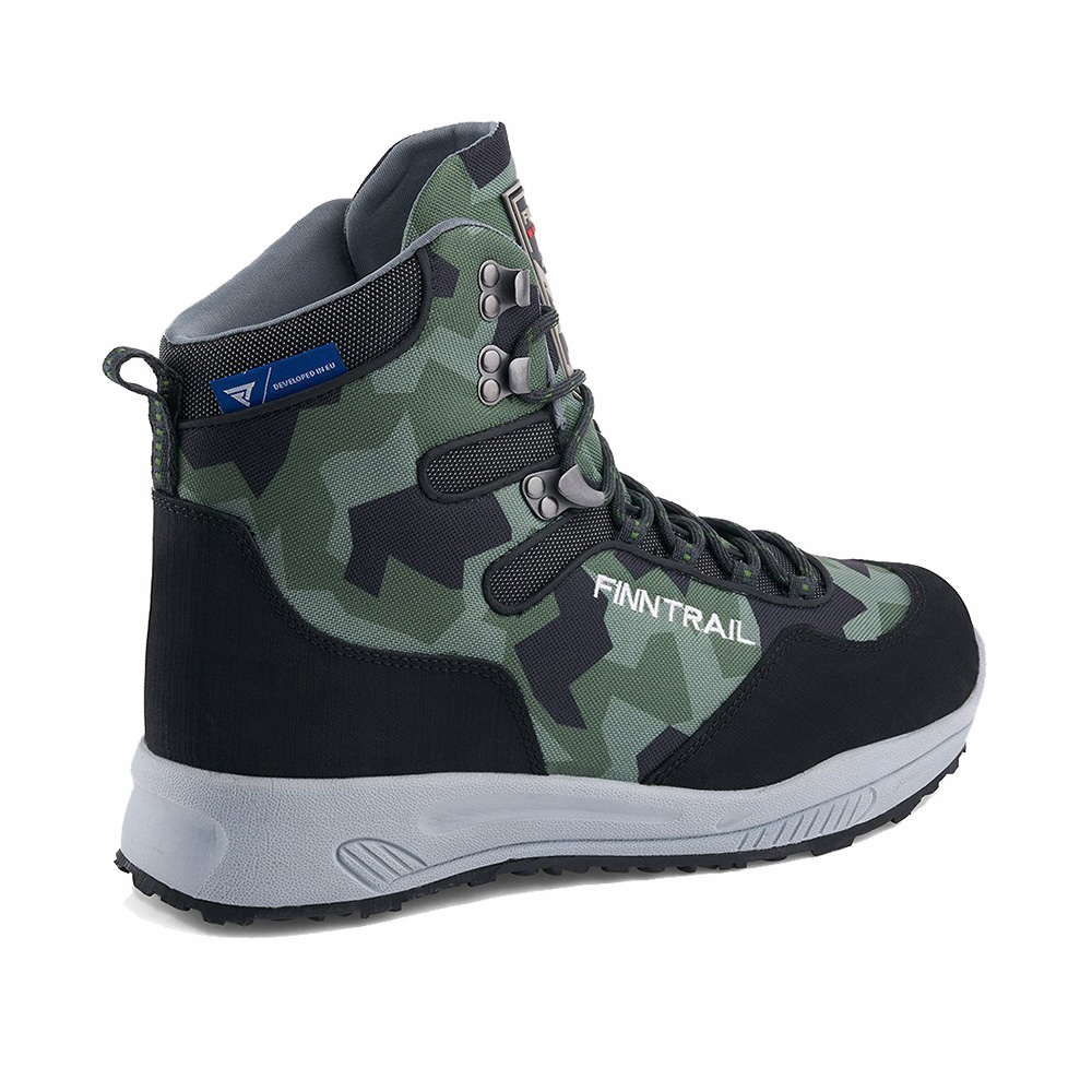 Moto boty Finntrail Sportsman CamoArmy camo 47 - Obrázek 5