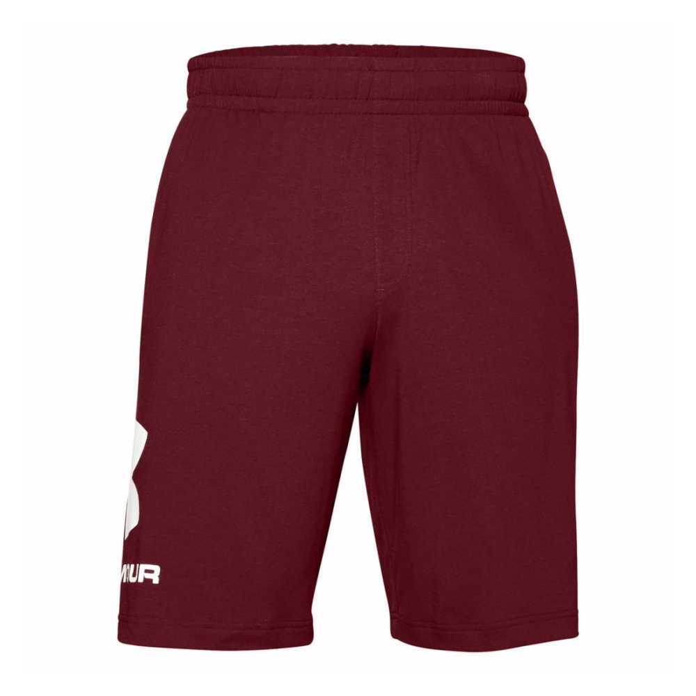 Levně Pánské sportovní kraťasy Under Armour Sportstyle Cotton Graphic Short M Cordova