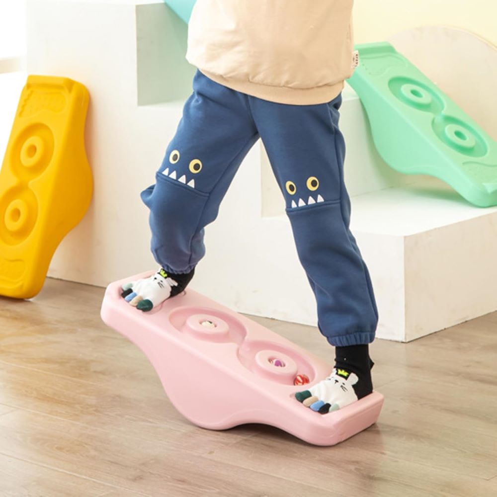 Houpací deska 2v1 inSPORTline Grodino růžová - Obrázek 5