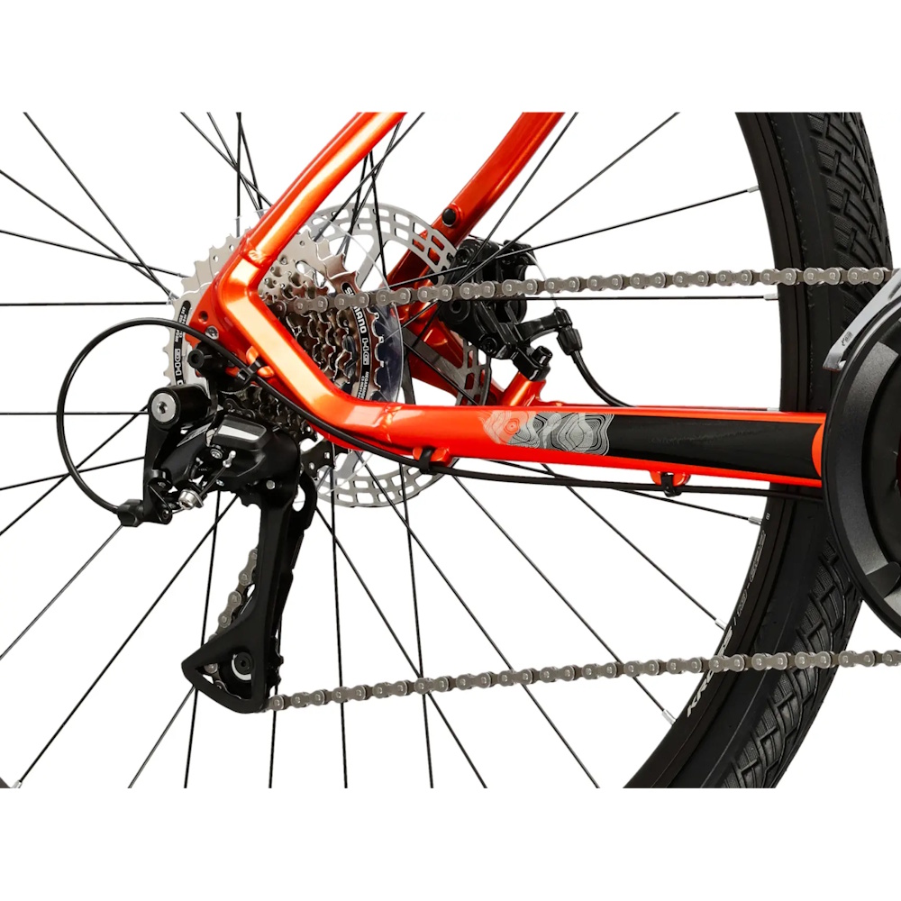 Pánské crossové kolo Kross EVADO 3.0 28" Gen 007 L (21", 178-190 cm) oranžová/černá/lesk (obrázek 8)