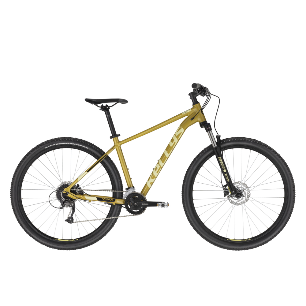 Horské kolo KELLYS SPIDER 70 27,5" 7.0  Yellow  M (19", 175-187 cm) - Yellow