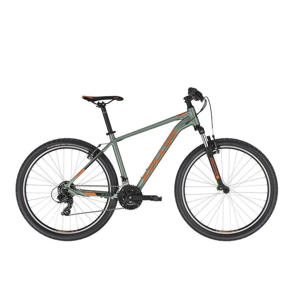 Horské kolo KELLYS SPIDER 10 26" 7.0 Green - XXS (13,5", 138-155 cm)