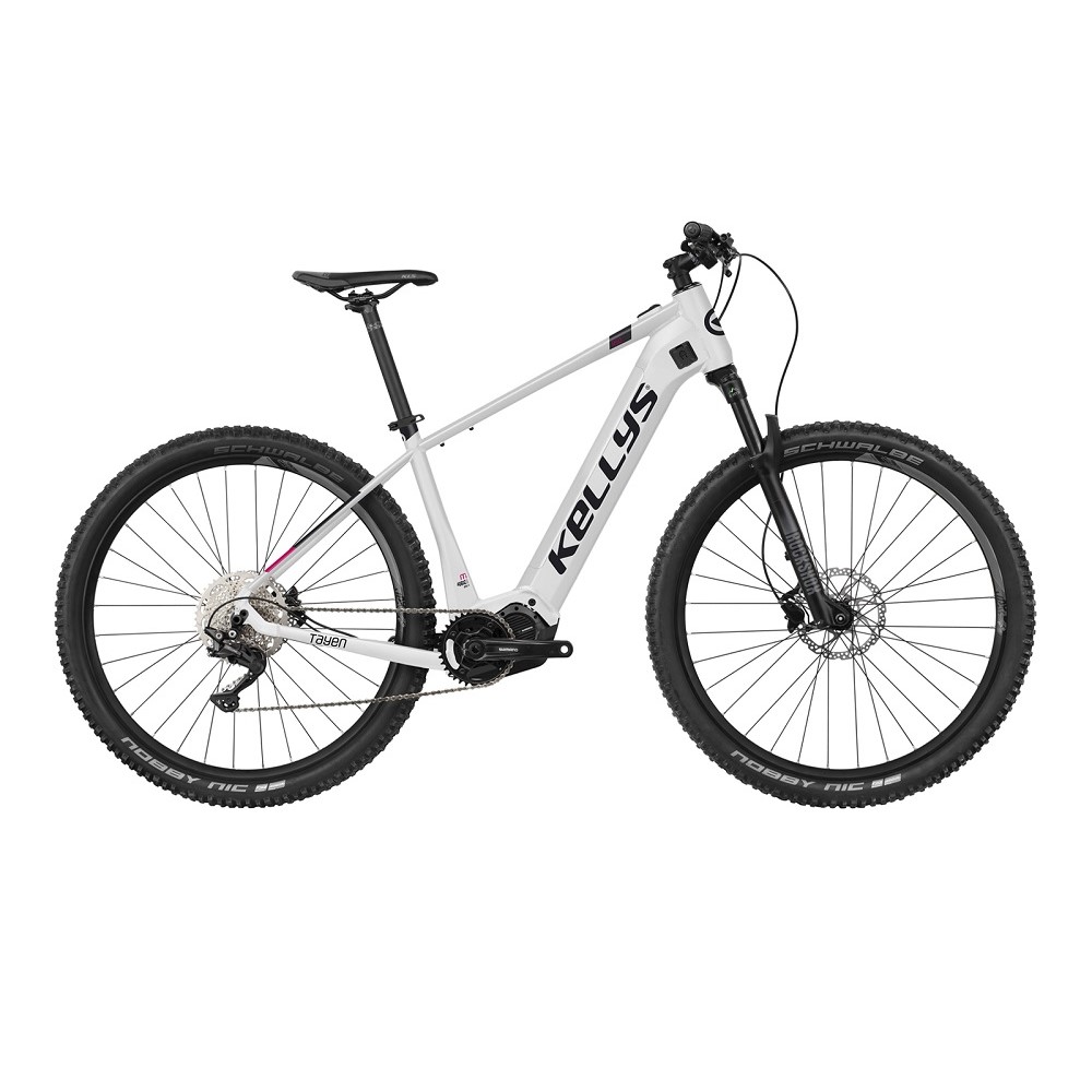 Dámské horské elektrokolo KELLYS TAYEN R50 29" - model 2021 White - M (18")